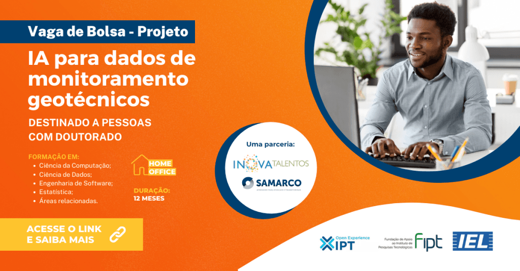 Bolsa para projeto de Inteligência Artificial em monitoramento