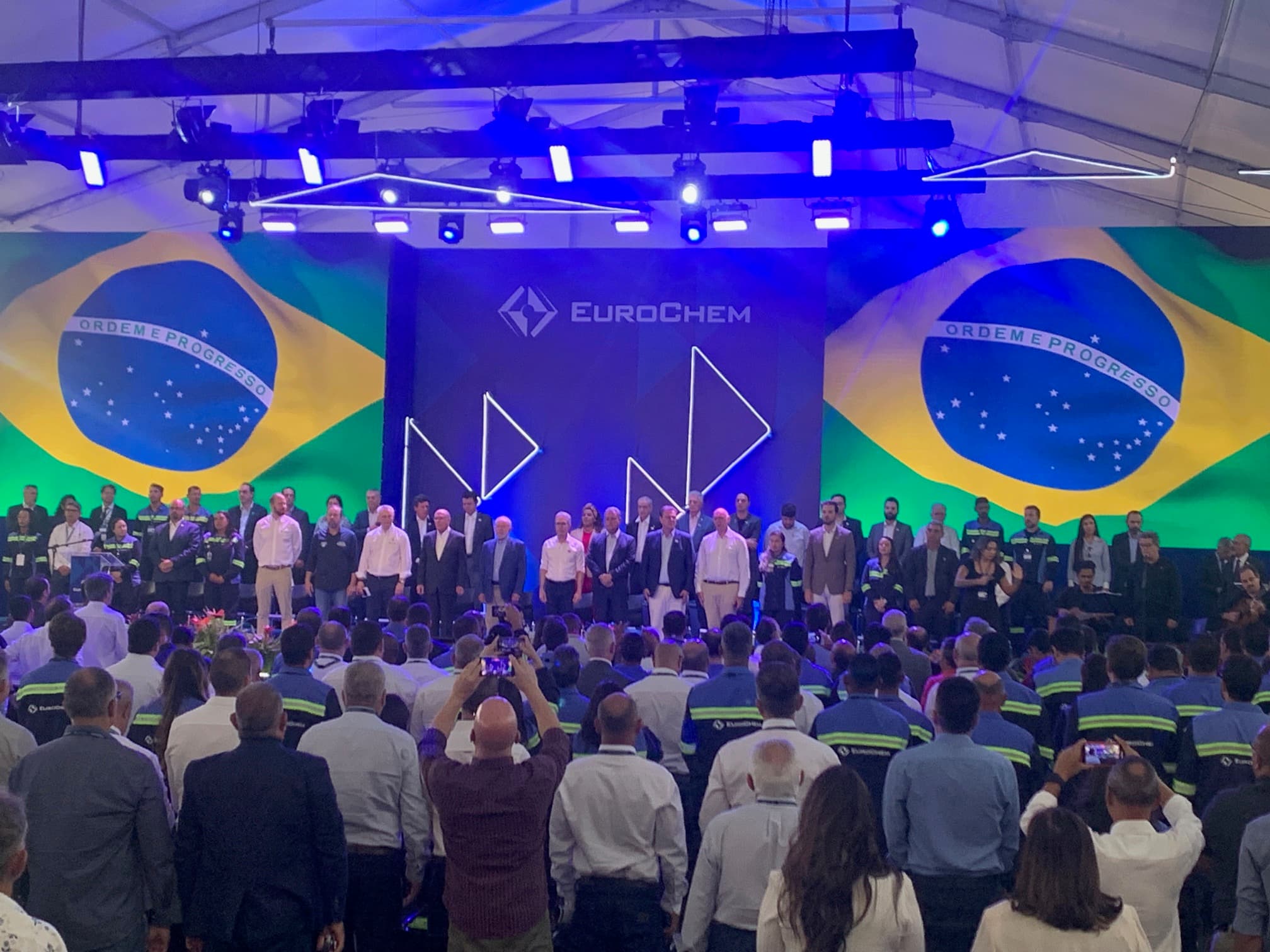 EuroChem inaugura complexo Salitre, de US$ 1 bilhão, que reduz dependência em 15%