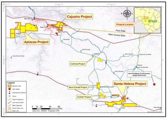 Altamira Gold confirma primeira descoberta de ouro em pórfiro no Brasil 