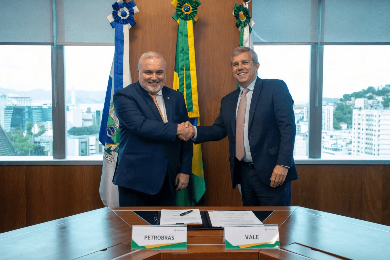 Vale e Petrobras vão desenvolver “combustíveis verdes”