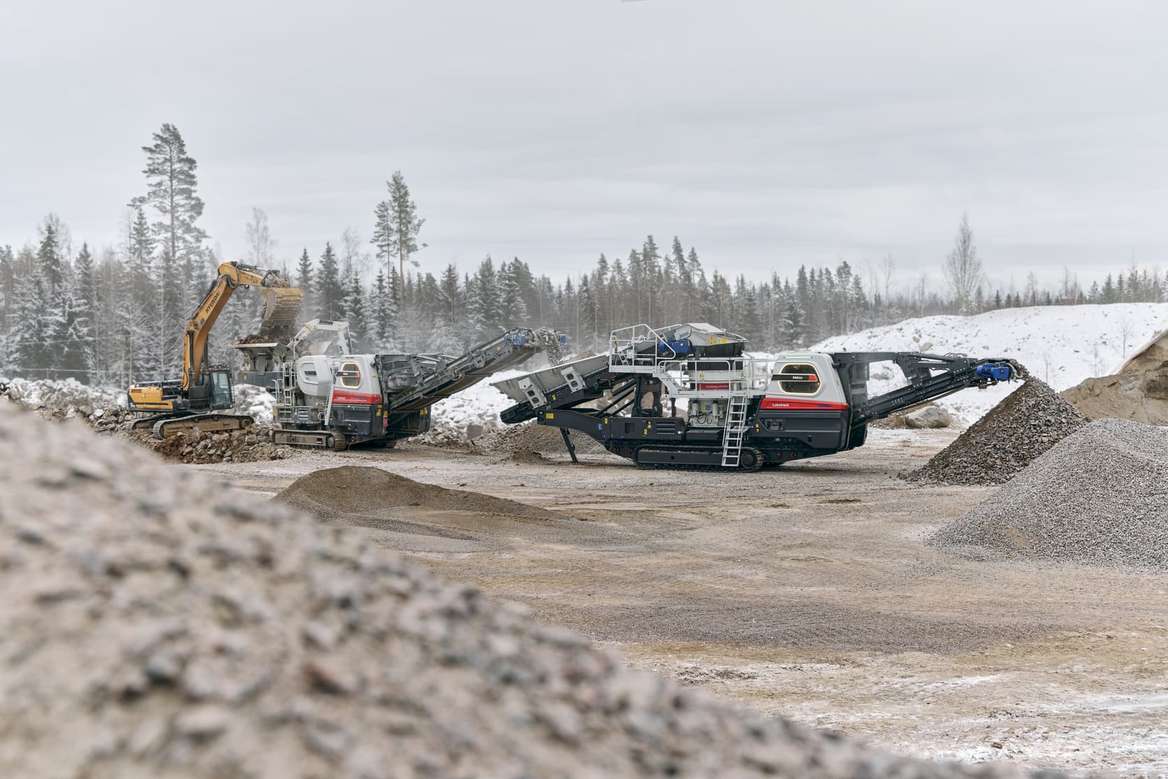 Metso lança dois modelos diesel-elétrico do Lokotrack