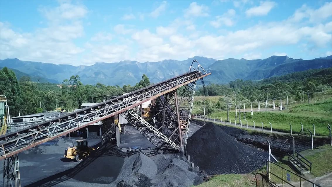 Foto da Carbonífera Rio Deserto