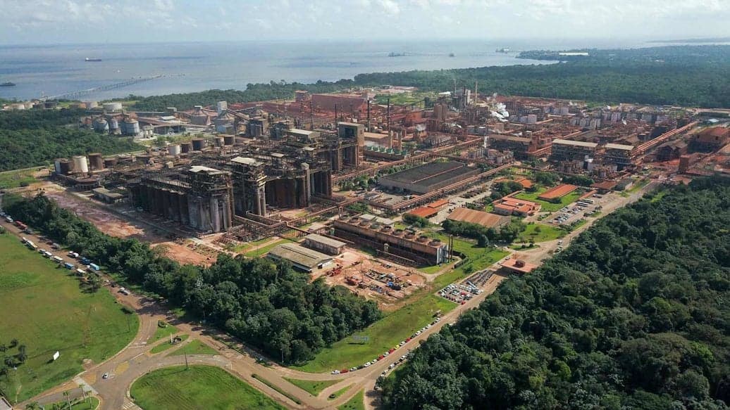 CBA vende participação na Alunorte, por R$ 236,8 milhões