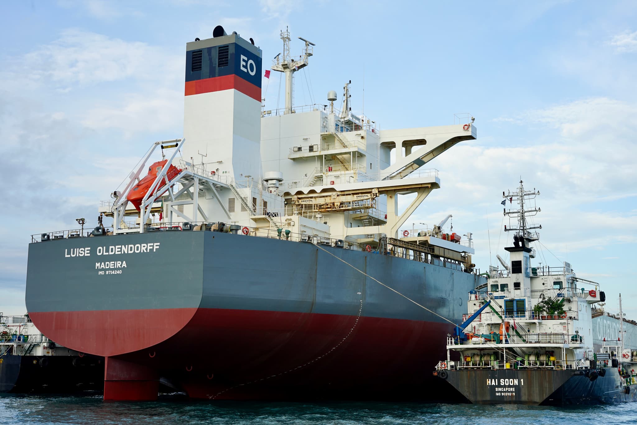 Vale e Petrobras testam combustível limpo em navio