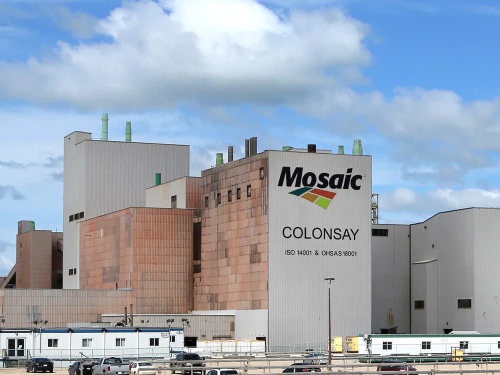 Vendas e receitas da Mosaic recuam em julho e agosto