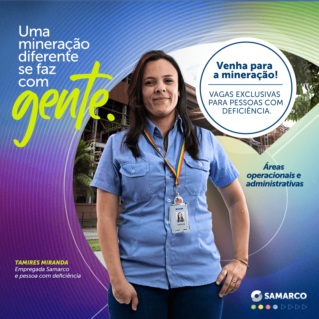 Vagas abertas para PcDs em Minas Gerais e Espírito Santo