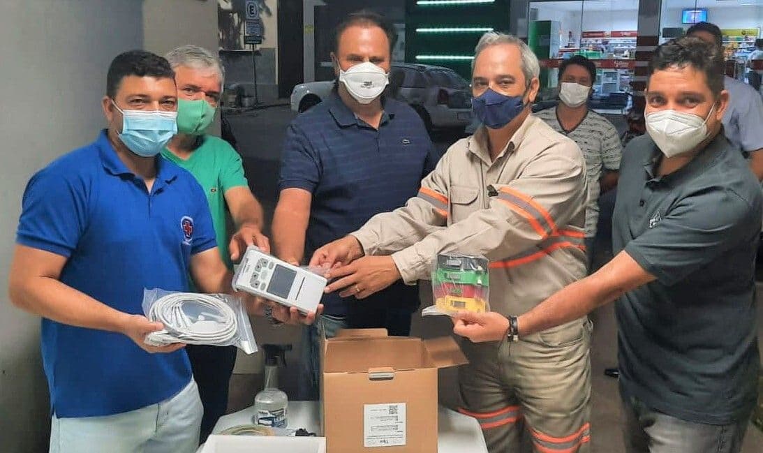 MRDM doa equipamentos para hospital e UBS
