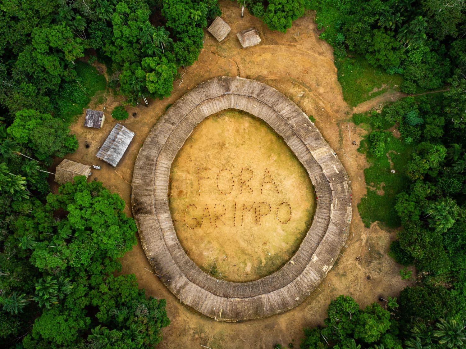 Lançamento de manifesto contra o garimpo