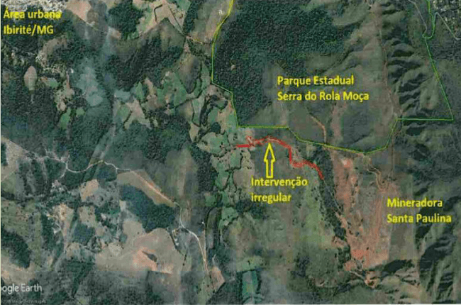 Justiça suspende atividades da Mineração Santa Paulina