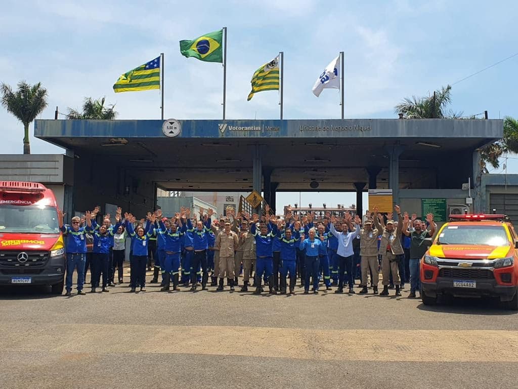 Simulado de barragens realizado em Niquelândia