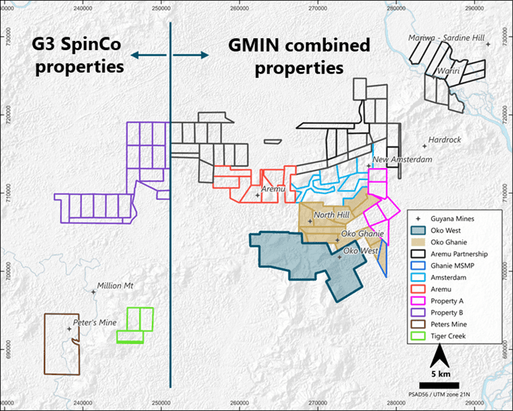 Com aquisição da G2 Goldfields, G Mining pode produzir quase 600 mil onças/ano na Guiana