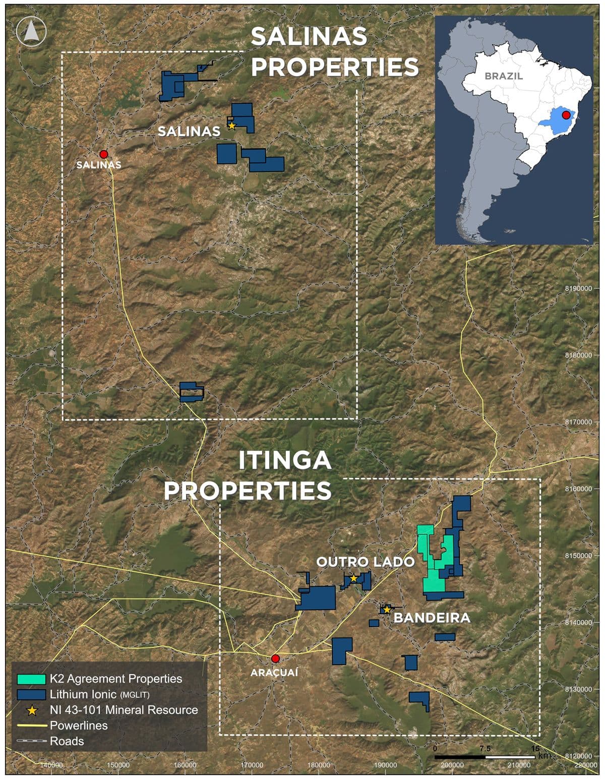 Lithium Ionic garante validade dos direitos minerários no Brasil