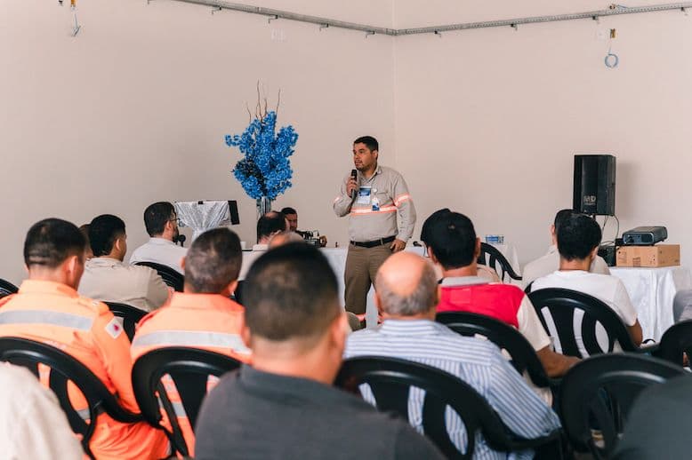 CMOC Brasil Unidade Ouro promove workshop de segurança