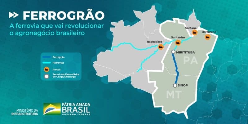 STF altera limites de Jamanxim para projeto da Ferrogrão