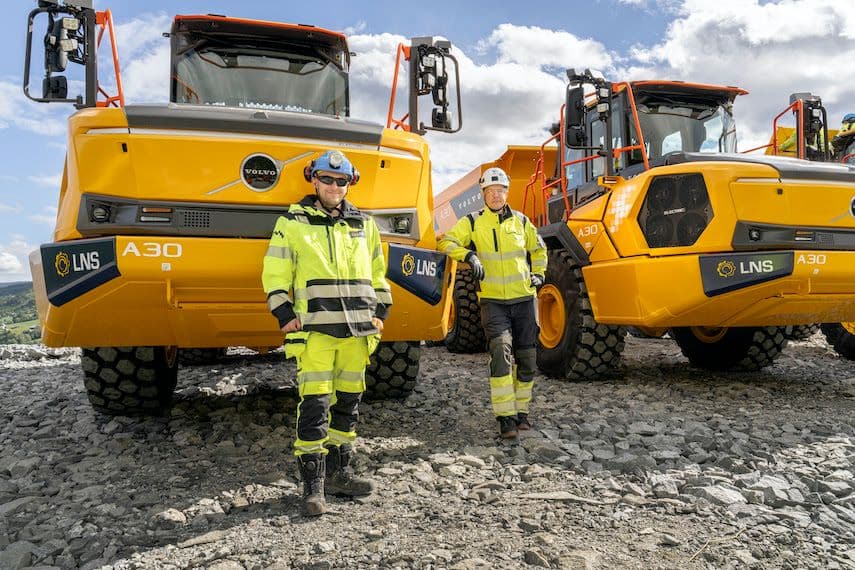Volvo CE entrega primeiro modelo articulado para projeto na Noruega