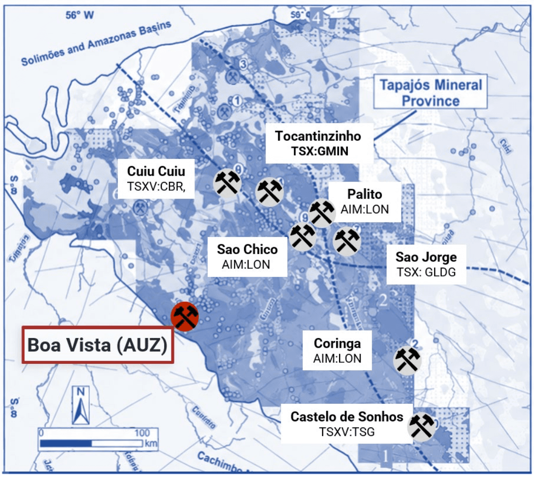 Australian Mines avança com novos alvos em Boa Vista