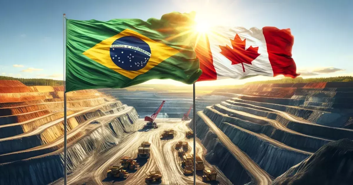 MINERAL PRODUCTION |  Canada is the country with the most Brazilian mining companies