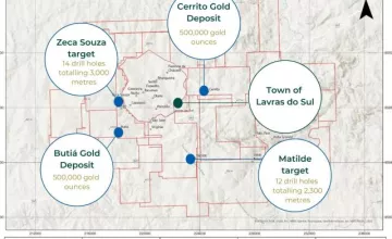 Lavras Gold amplia perfuração em nova descoberta no Sul
